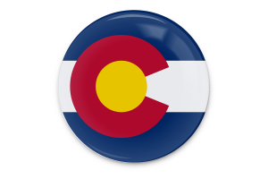 Arte Vetorial da Bandeira do Colorado flag