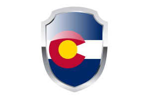 Logotipo do Escudo do Colorado flag