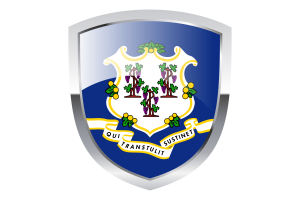 National Flag of Connecticut Clipart flag