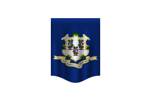 Connecticut Flag Banner flag