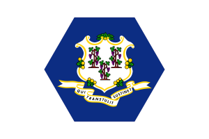 Connecticut Flag Vector Free | SVG and PNG flag