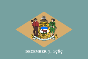 Bandeira de Delaware flag
