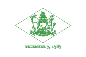 Símbolo da Bandeira de Delaware flag
