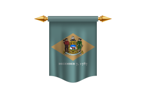 Bandeira Real de Delaware flag