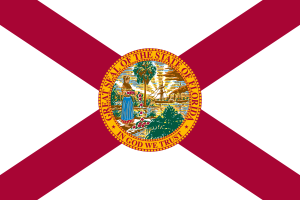 Emblem of Florida flag