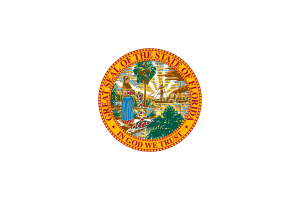 National Emblem of Florida flag