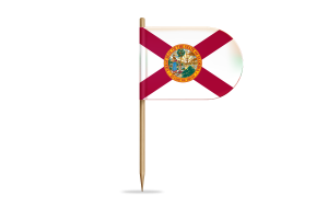Florida Flag for Desk, Table flag