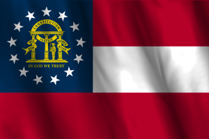 Bandeira Nacional da Geórgia flag