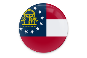 Arte Vetorial da Bandeira da Geórgia flag