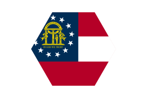 Bandeira da Geórgia Vetor Grátis | SVG e PNG flag