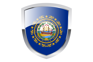 Clipart der Nationalflagge von New Hampshire flag