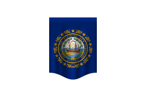 Banner der New Hampshire-Flagge flag