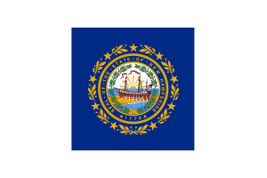 Clipart der New Hampshire-Flagge flag