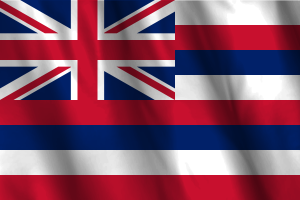 National Flag of Hawaii flag