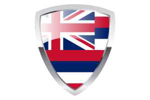 Hawaii Shield Flag flag