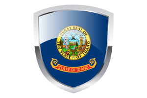 National Flag of Idaho Clipart flag