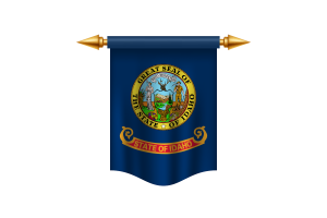 Idaho Flag Royal Banner flag