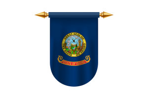 Idaho Flag Emblem Vector Images flag