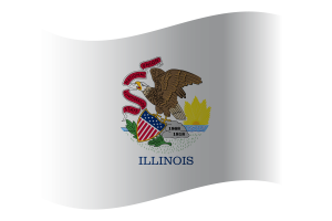 Bandera de Illinois flag