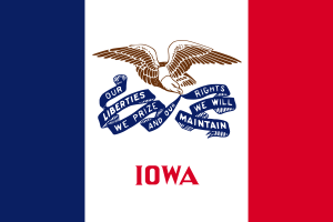 Flag of Iowa flag