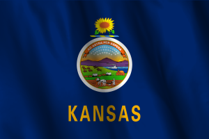 National Flag of Kansas flag