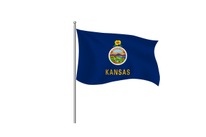 Kansas Flag Clipart flag