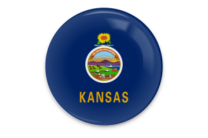 Kansas Flag Vector Art flag