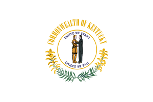 Emblem of Kentucky flag