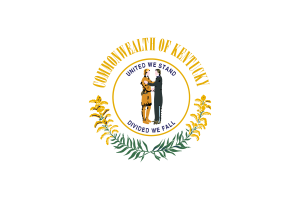 National Emblem of Kentucky flag