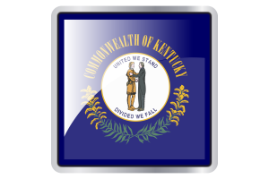 Kentucky Flag Square icon flag