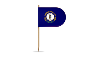 Kentucky Flag for Desk, Table flag
