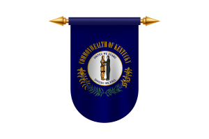 Kentucky Flag Emblem Vector Images flag