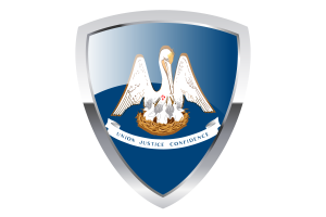 Louisiana Shield Flag flag