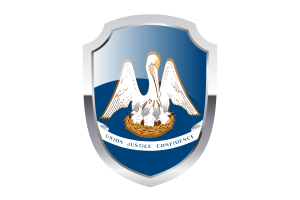 Louisiana Shield Logo flag