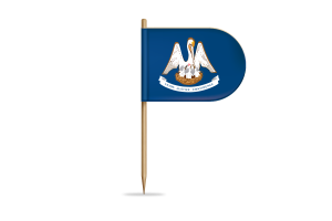 Louisiana Flag for Desk, Table flag