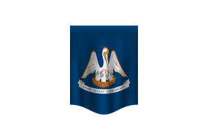 Louisiana Flag Banner flag