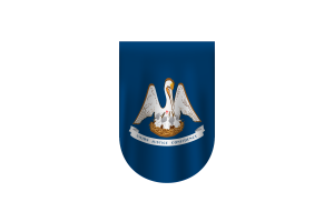 Louisiana Flag Vector Free Dowanlod (SVG, PNG) flag