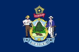 Flag of Maine flag