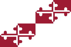 Emblem of Maryland flag