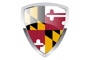 Maryland Shield Flag flag