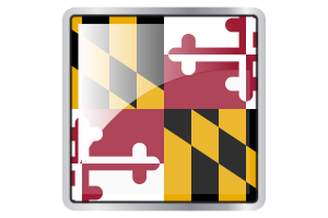 Maryland Flag Square icon flag