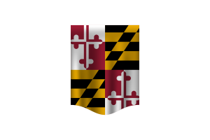 Maryland Flag Banner flag