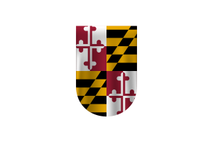 Maryland Flag Vector Free Dowanlod (SVG, PNG) flag