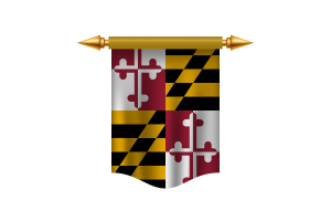 Maryland Flag Royal Banner flag