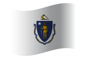 Massachusetts Flag flag