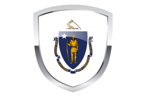 National Flag of Massachusetts Clipart flag