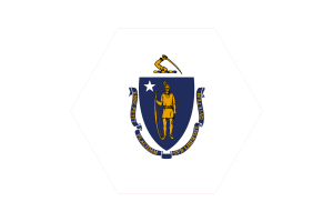 Massachusetts Flag Vector Free | SVG and PNG flag