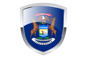 Nationale Flagge von Michigan Clipart flag