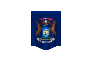 Michigan Flagge Banner flag