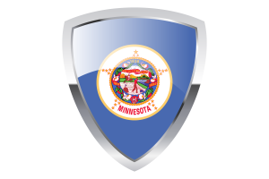 Minnesota Shield Flag flag